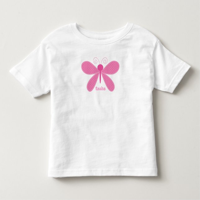 T-shirt enfant papillon personnalisé (Devant)