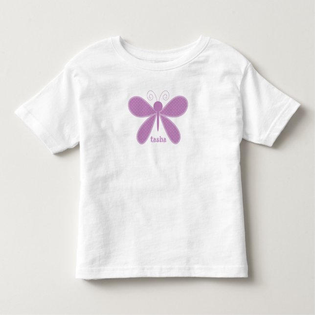 T-shirt enfant papillon personnalisé (Devant)