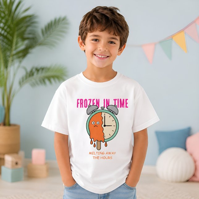 T-shirt enfant Popsicle Rétro Figé dans le Temps (Créateur téléchargé)