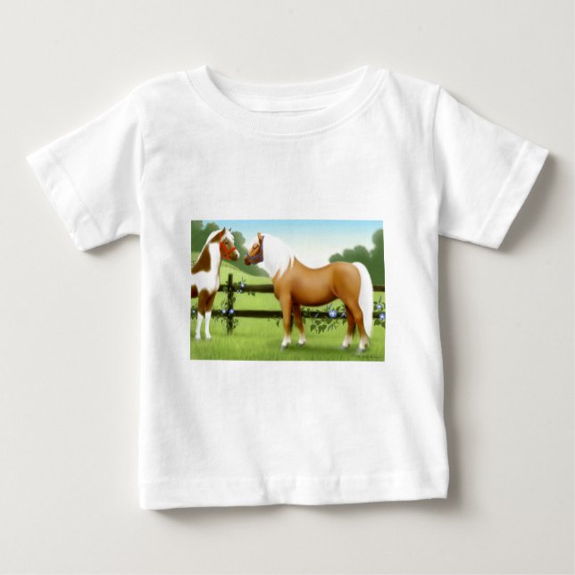 T-shirt enfant pour les amis du cheval (Devant)