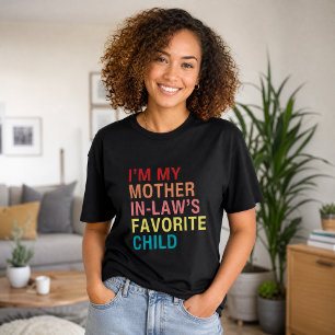 T-shirt Enfant préféré de la belle-mère drôle