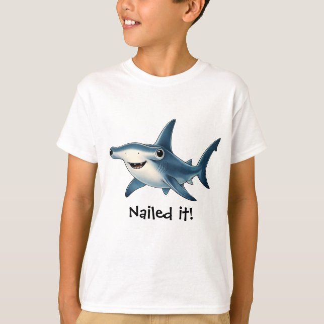 T-Shirt Enfant Requin Marteau (Devant)