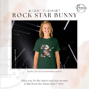 T-Shirt Enfant Rock Star Bunny