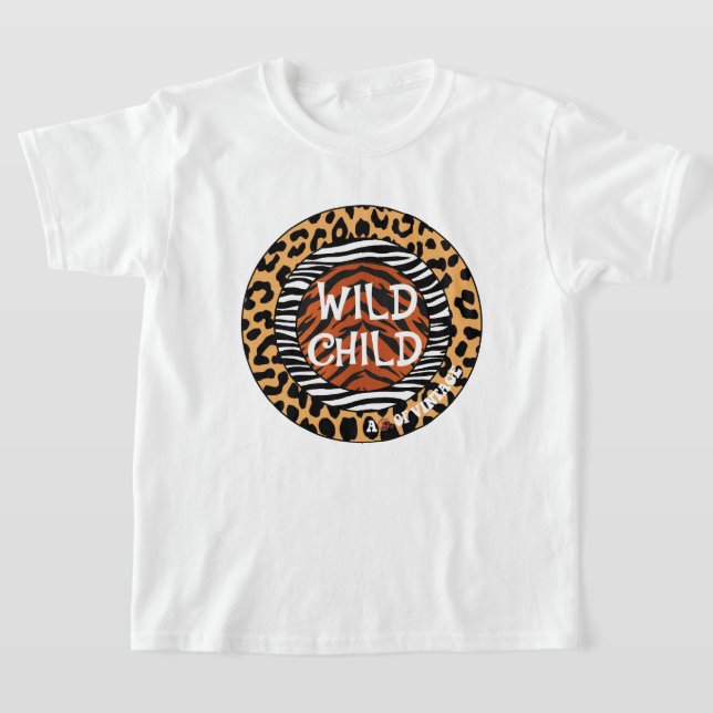 T-shirt enfant sauvage (Poser)