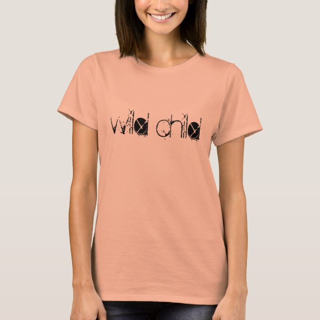 T-shirt enfant sauvage (Devant)