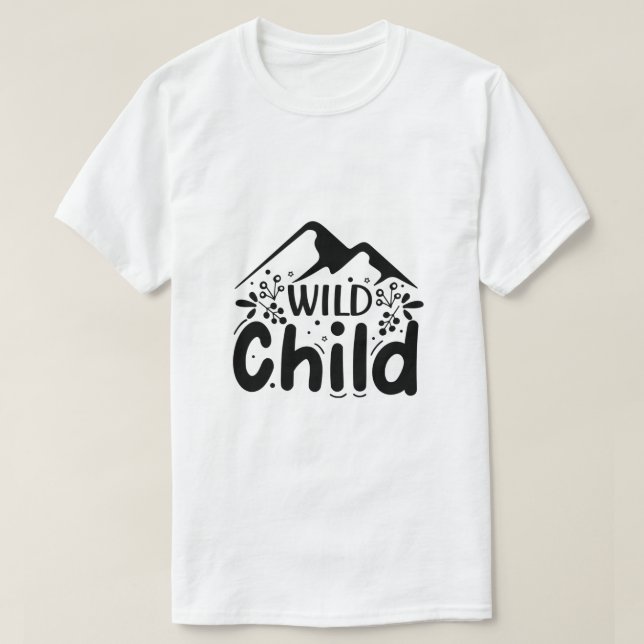 T-shirt Enfant sauvage-01 (Design devant)