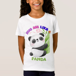T-Shirt Enfant – Serre-moi comme un Panda 🐼