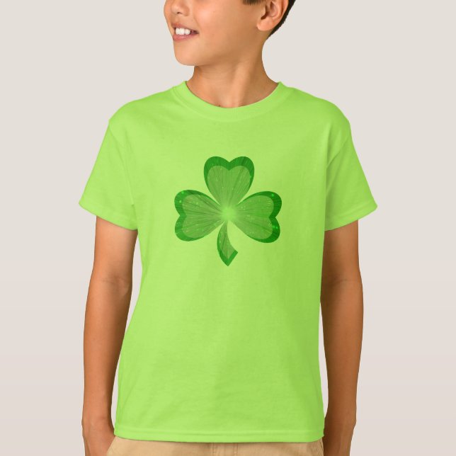 T-shirt enfant shamrock (Devant)