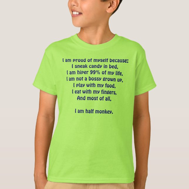 T-shirt Enfant sournois (Devant)