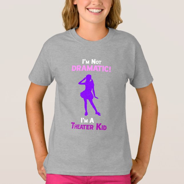 T-Shirt Enfant Théâtre Fille (Devant)