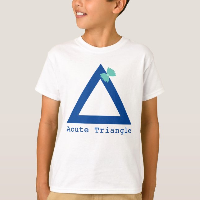 T-shirt enfant Triangle Aigu (Devant)