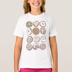 T-Shirt Enfant TRICOTE UNE DOUZAINE DE DONUTS