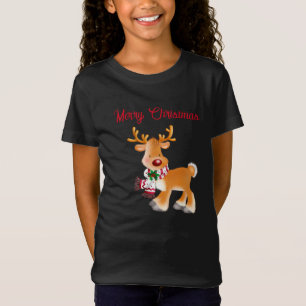 T-shirt enfant vacances Rudolph