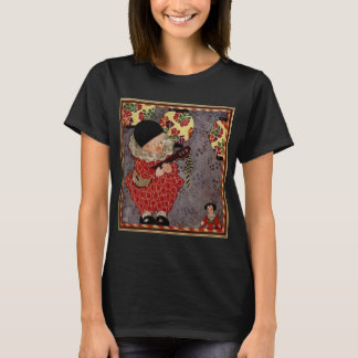 T-shirt Enfant vintage arlequin, musicien jouant du banjo