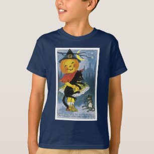 T-shirt Enfant Vintage Jack o' Lantern