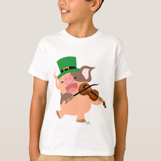 T-shirt enfant violoniste de la Saint Patrick