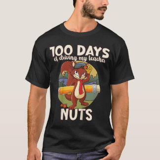 T-shirt Enfants 100 Jours D'Agacer Mon Professeur Naughty 
