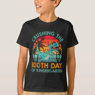 T-shirt Enfants 100 Jours D'Enfants Crushing 100E Jour O