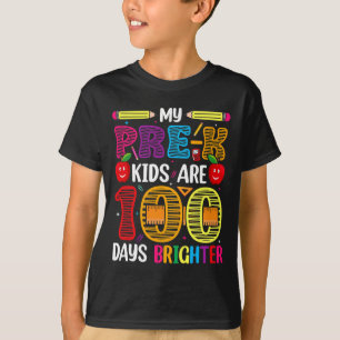 T-shirt Enfants 100 Jours D'Enseignant Étudiant