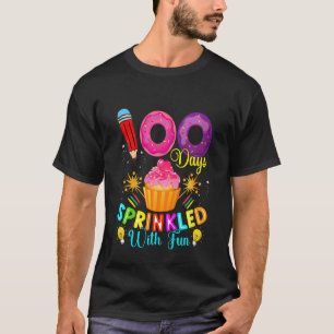 T-shirt Enfants 100 Jours Sprinkled with Fun - cupcake