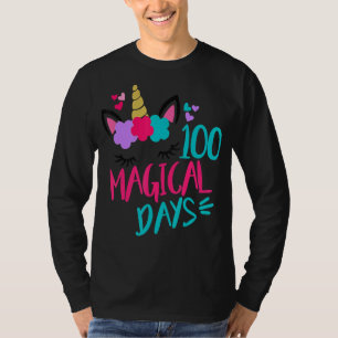 T-shirt Enfants 100 Magical Days Of School Unicorn 100th D