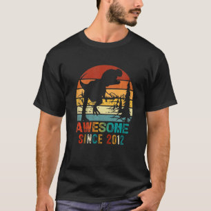 T-shirt Enfants 10 ans Awesome depuis 2012 10e anniversair
