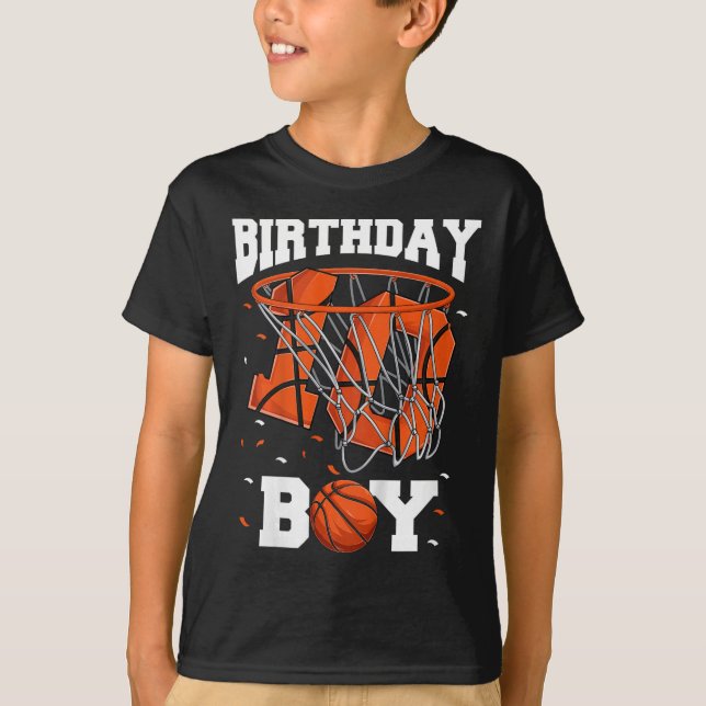 T-shirt Enfants 10e anniversaire Basketball Enfants (Devant)