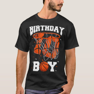 T-shirt Enfants 10E Anniversaire Chemise De Basket Garçons