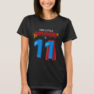 T-shirt Enfants 11 ans 11e anniversaire 1