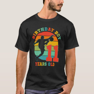 T-shirt Enfants 11 ans Football Anniversaire Fête Thème 11