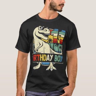 T-shirt Enfants 11e anniversaire garçon Dino Rex Dinosaur