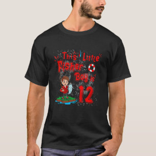 T-shirt Enfants 12 Ans Petit Garçon Pêcheur Pêche Enfants
