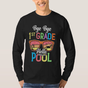 T-shirt Enfants 1ère année Bonjour billard Enseignant -Été