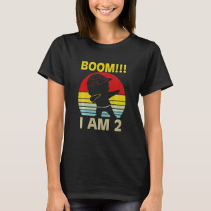 T-shirt Enfants 2 Anniversaire Garçon 2 Anniversaire 2ème