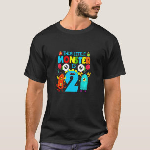 T-shirt Enfants 2 ans Cadeaux Ce Petit Monstre Est 2E B