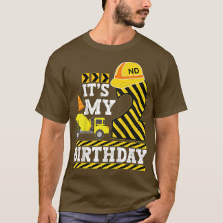 T-shirt Enfants 2 ans Garçon C'est mon 2e anniversaire Con