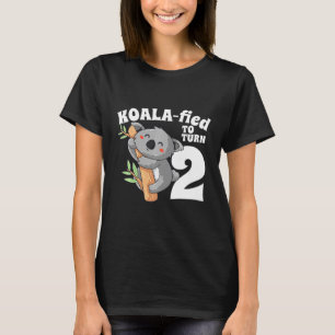 T-shirt Enfants 2 ans Koala Anniversaire Koalafied Fille M