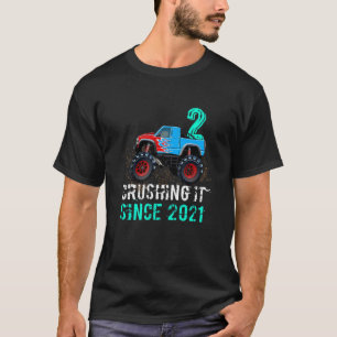 T-shirt Enfants 2e anniversaire Garçons 2 Le broyer depuis