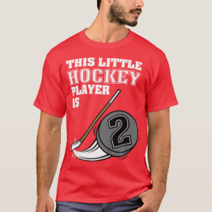 T-shirt Enfants 2e anniversaire Garçons Stick de hockey Ca