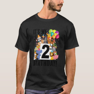 T-shirt Enfants 2e Jungle Animaux Animaux Animaux Animaux