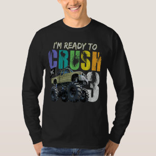 T-shirt Enfants 3 ans 3e anniversaire Monster Truck I Am R