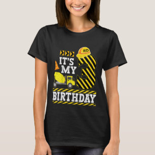 T-shirt Enfants 3 ans Garçon C'est mon 3e anniversaire Con