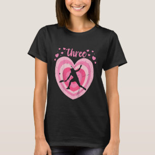 T-shirt Enfants 3 ans mignonne Tennis Anniversaire fille 3