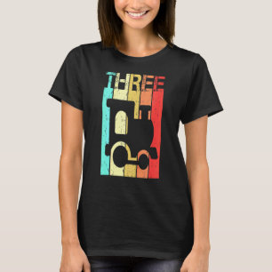 T-shirt Enfants 3 ans Train Anniversaire Troisième 3e anni