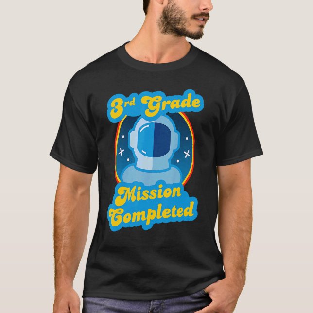 T-shirt Enfants 3e année Diplôme Dernier jour de l'école A (Devant)