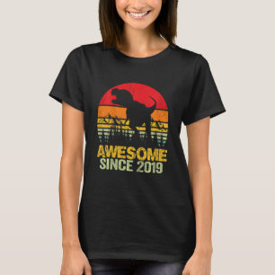 T-shirt Enfants 3e anniversaire garçon Dinosaur Rex 3 ans