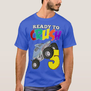 T-shirt Enfants 3e anniversaire Garçons Monster Camion 3 a