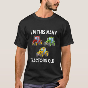 T-shirt Enfants 3e anniversaire Je suis ce beaucoup de tra