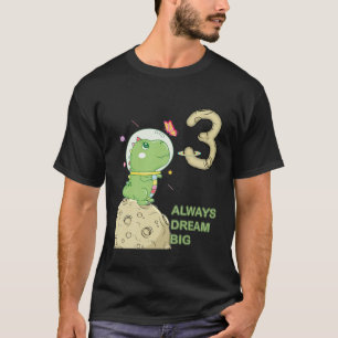 T-shirt Enfants 3E Anniversaire, Trois Ans, Astronaut T Re