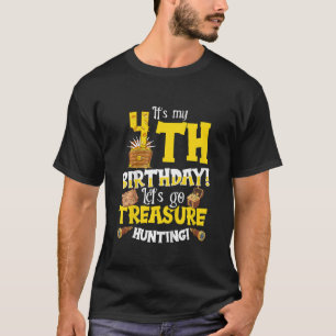 T-shirt Enfants 4e anniversaire Pirate Citation pour 4 ans